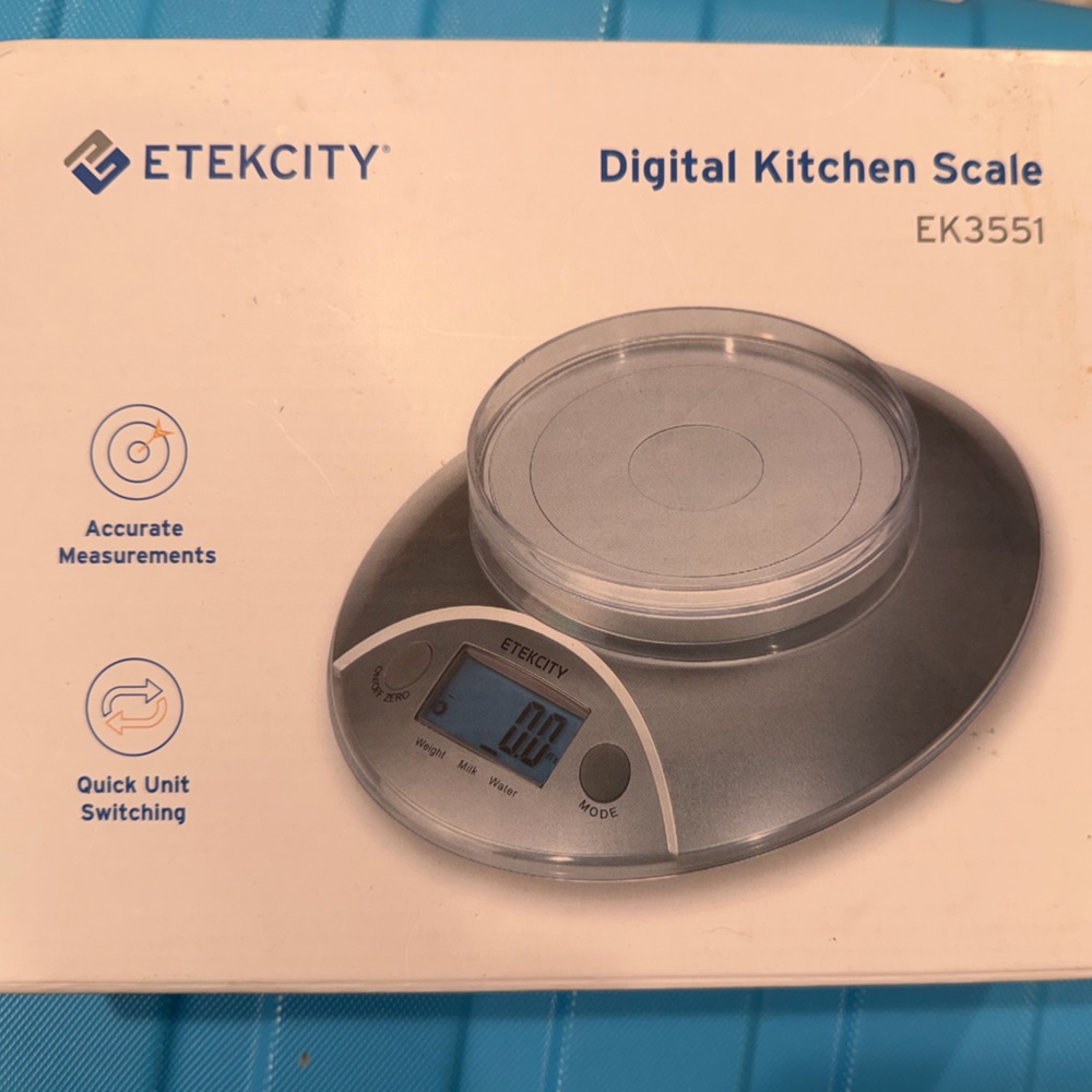 Etekcity Digital Kitchen Scale